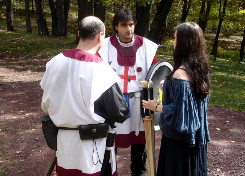 Br. Orlin, Fr. Merrin, and Dame Featherthorn